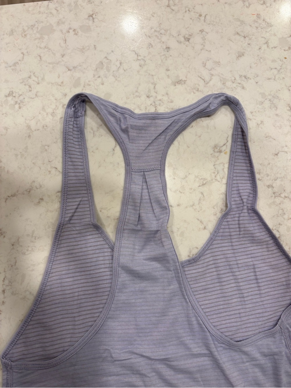 lululemon athletica Lavender Striped Racerback Tank - Picture 3 of 4